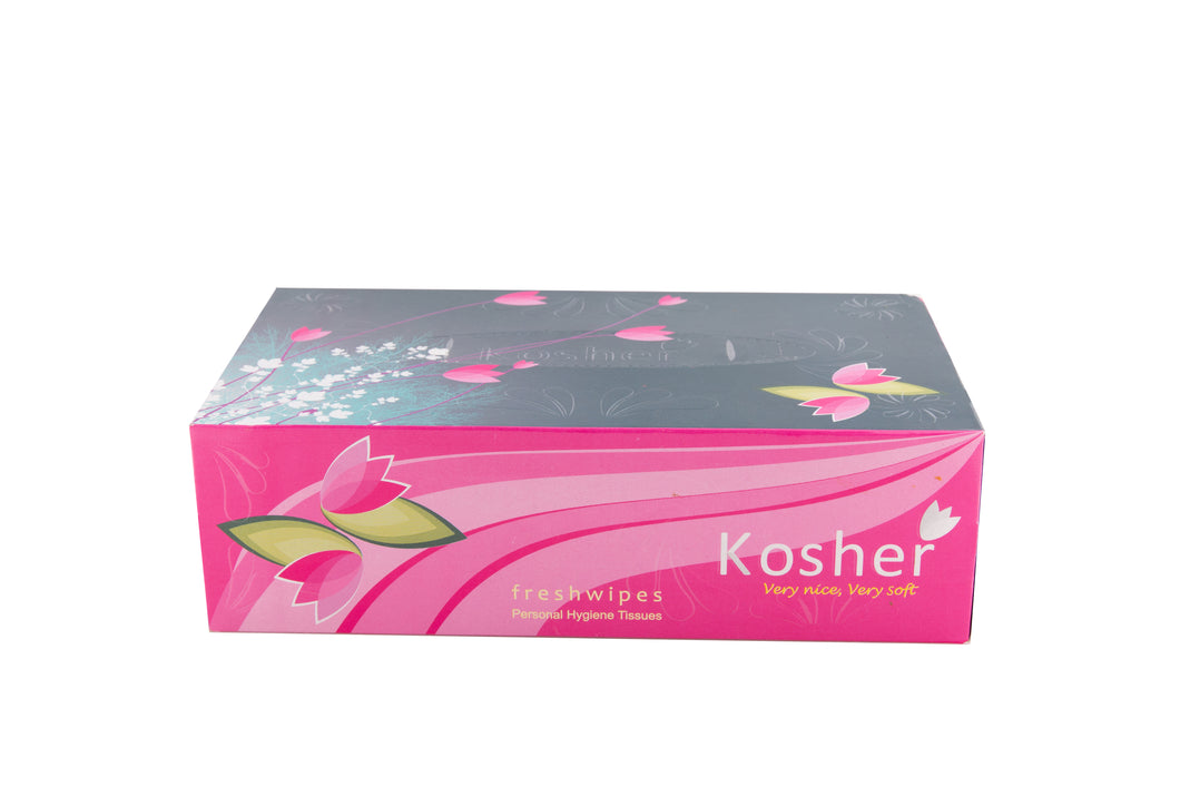 Kosher Pink Box Tissue - 100 Pulls | 2 Ply