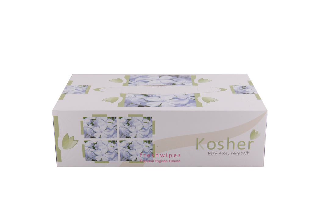 Floral White Box Tissue - 100 Pulls | 2 Ply