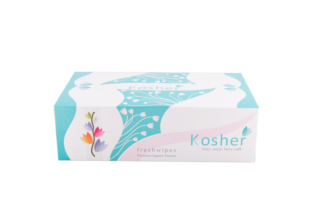 Kosher Ultra White Box Tissue - 100 Pulls | 2 Ply