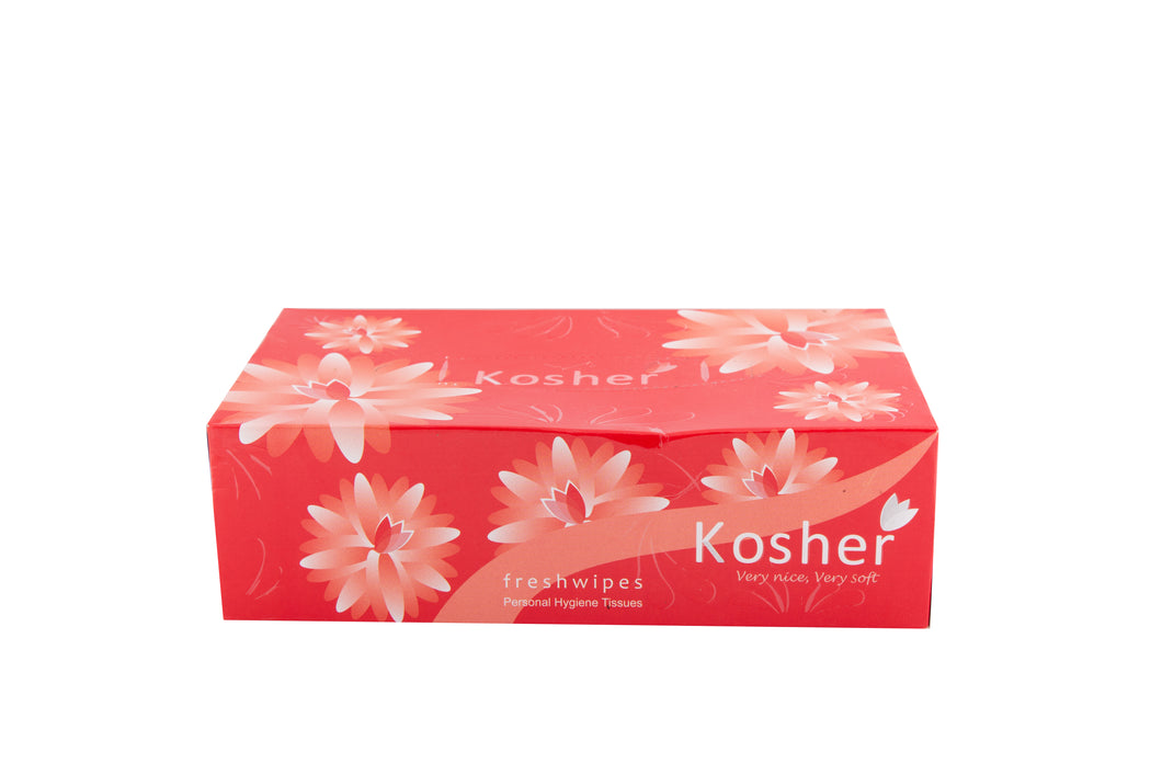 Kosher Red Box Tissue - 100 Pulls | 2 Ply